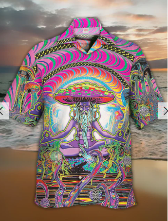 Hawaiian shirt psychedelic