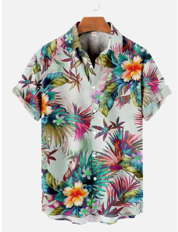 hawaiian shirt flowers
