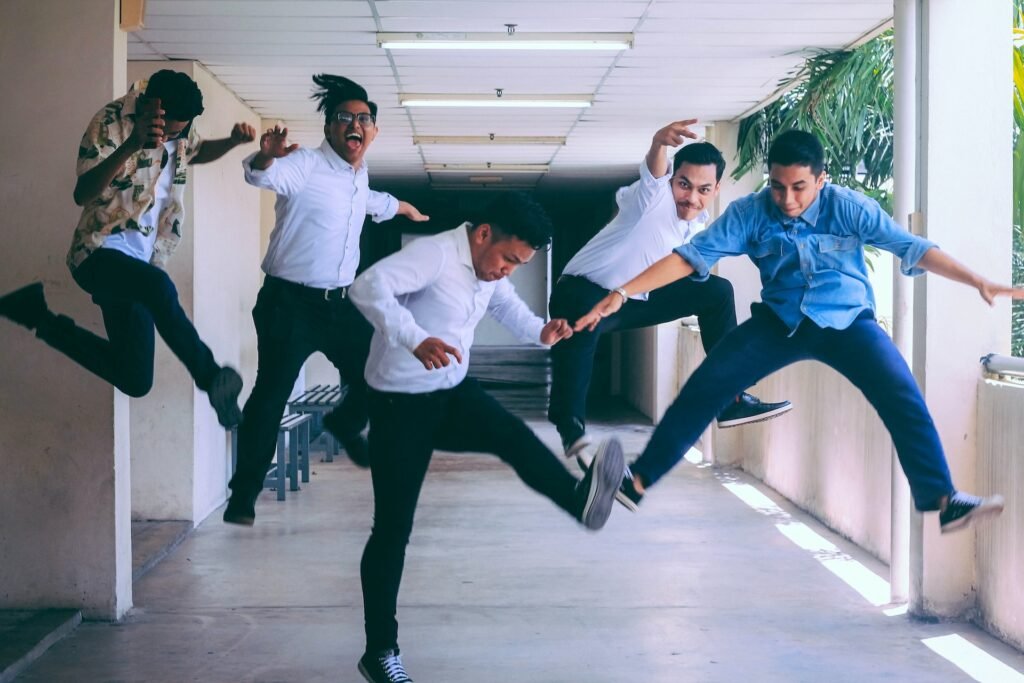 camaraderie synchronicity among men