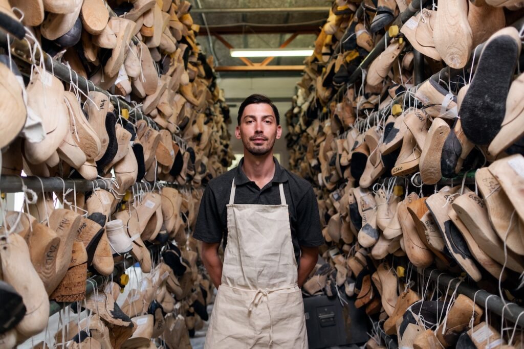 Mens Footwear materials for shoes